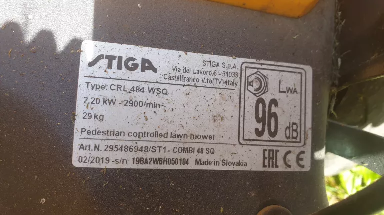 KOSIARKA SPALINOWA STIGA COMBI 48 Z KOSZEM