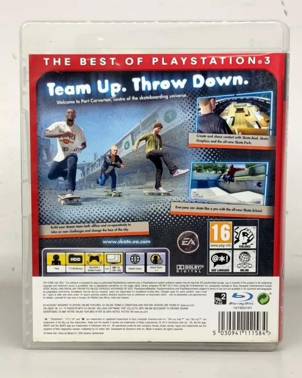 GRA NA PS3 SKATE 3