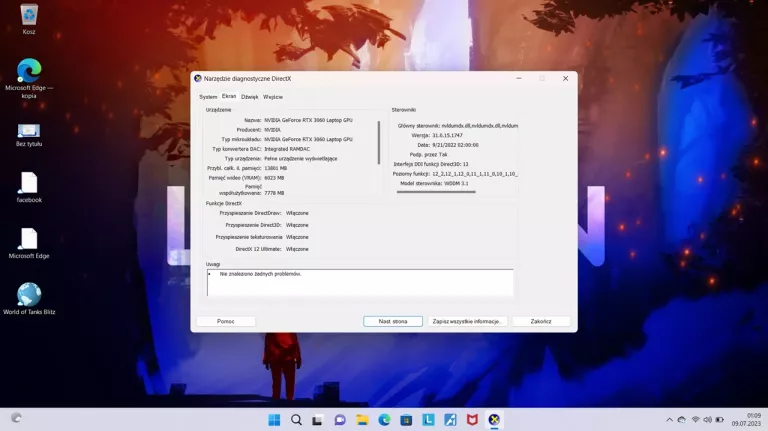 LAPTOP LENOVO LEGION 5 15ARH7H RTX 3060 GW 2025!