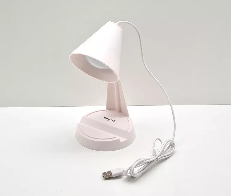 SMUKKE LAMPKA BIURKOWA Z ODCZEPIANYM KLOSZEM