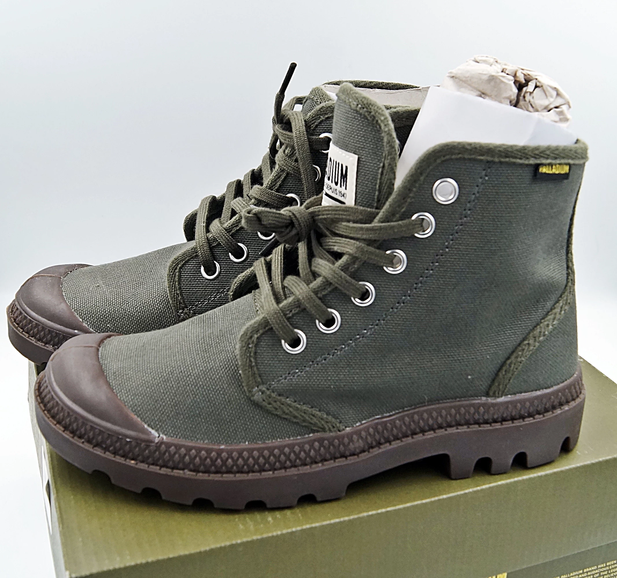 buty-dzieciece-palladium-roz36-olive-nightpud-stan-uzywany