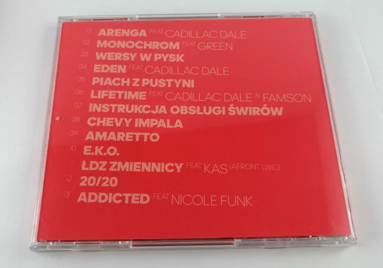 PŁYTA CD O.S.T.R. INSTRUKCJA OBSŁUGI ŚWIRÓW