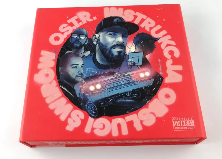 PŁYTA CD O.S.T.R. INSTRUKCJA OBSŁUGI ŚWIRÓW
