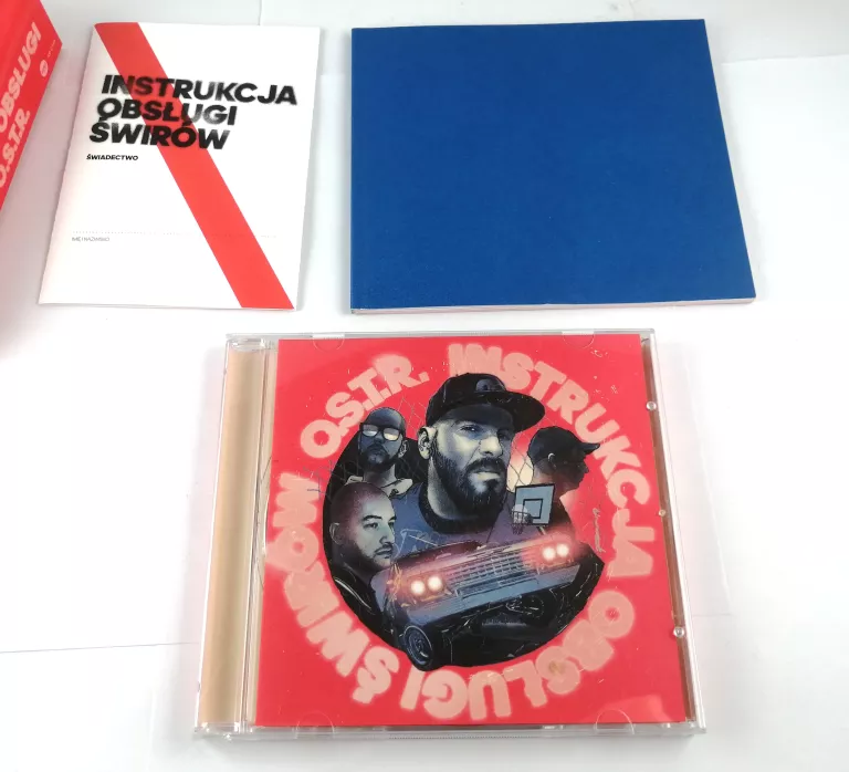 PŁYTA CD O.S.T.R. INSTRUKCJA OBSŁUGI ŚWIRÓW