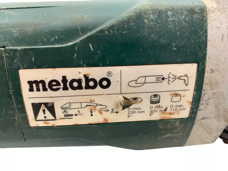 SZLIFIERKA KĄTOWA METABO WX 2000