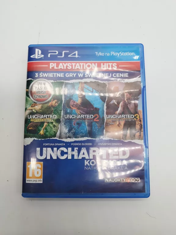 UNCHARTED - KOLEKCJA NATHANA DRAKE'A PS4