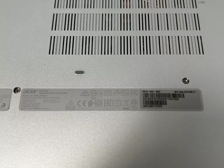ACER ASPIRE A515-54G I5-8265U/12GB/512SSD/MX250