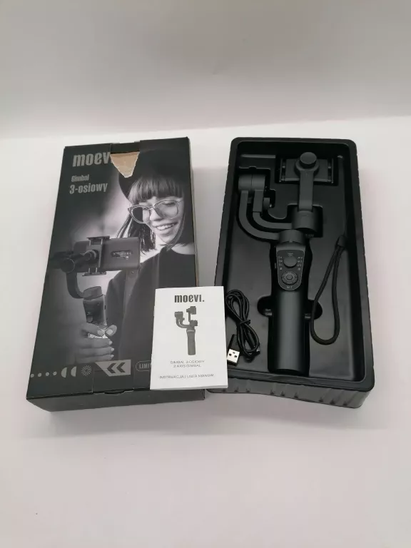 GIMBAL 3-OSIOWY MOEVI EI-6112 KOMPLET