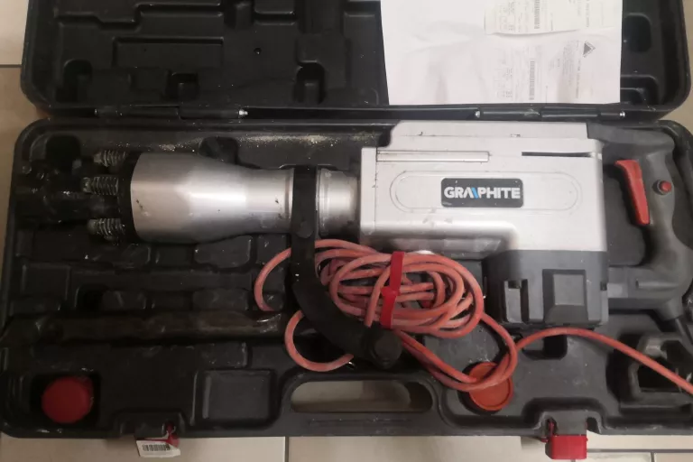 MŁOT WYBURZENIOWY GRAPHITE 58G867+WALIZKA GW