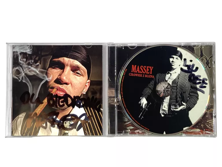 CD MASSEY - CZŁOWIEK Z BLIZNĄ