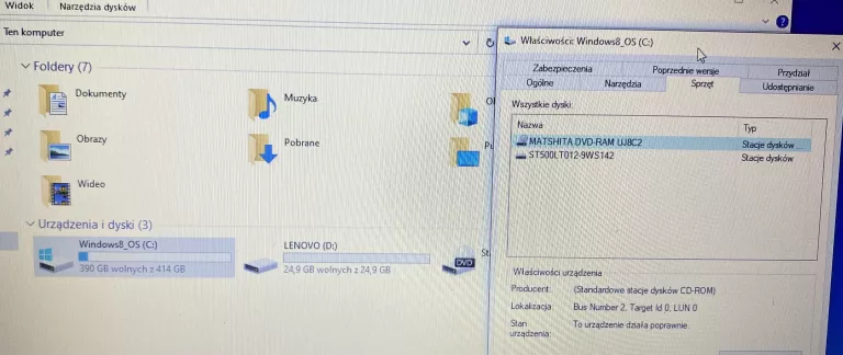 LENOVO Z500 / CORE I7 / 8GB / NVIDIA / ZESTAW