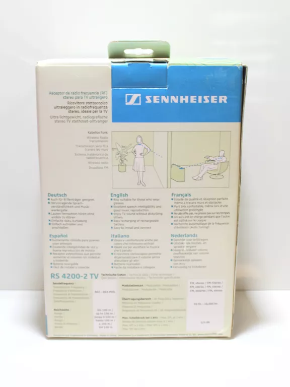 SŁUCHAWKI SENNHEISER RS 4200-2 TV