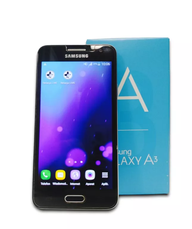 SMARTFON SAMSUNG GALAXY A3 16GB NIEBIESKI