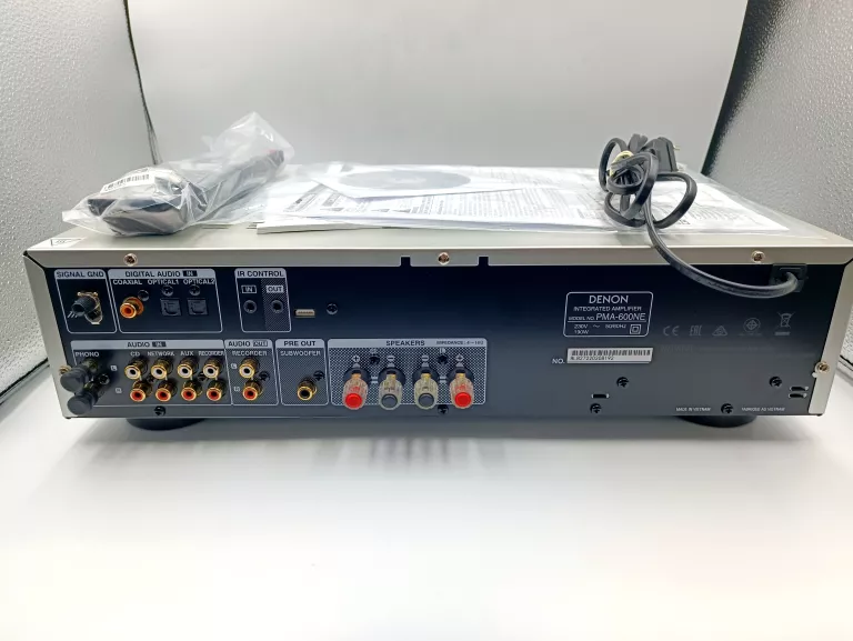 WZMACNIACZ AUDIO DENON PMA-600NE ZESTAW