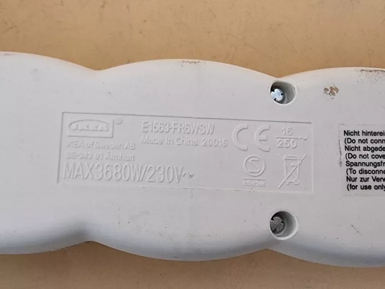 PRZEDLUZACZ IKEA E1663-FR6WSW 6 GNIAZD