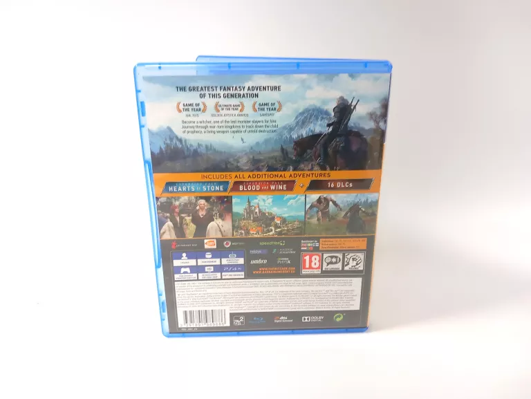 GRA PS4 THE WITCHER WILD HUNT