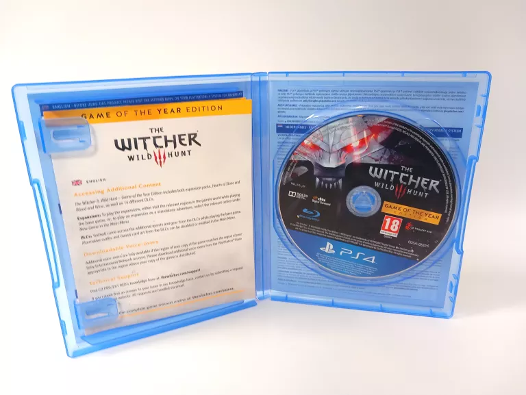 GRA PS4 THE WITCHER WILD HUNT