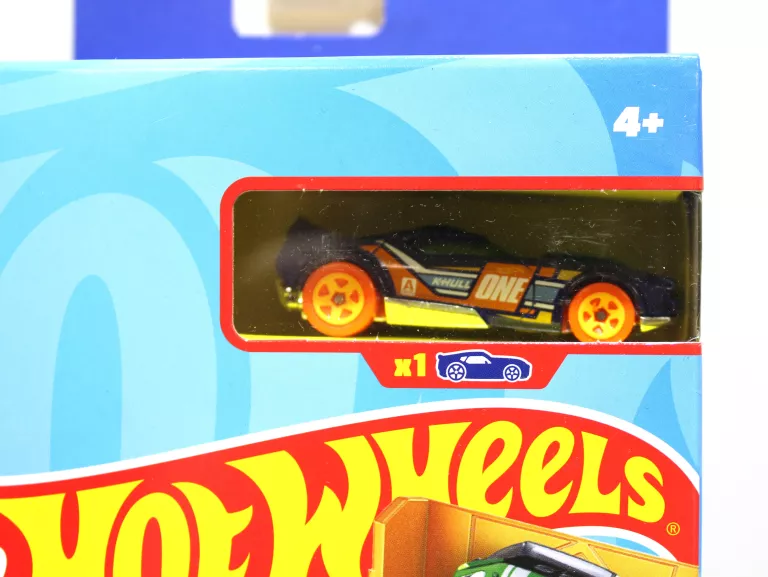HOT WHEELS ZAKRĘCONA WYRZUTNIA + 1 AUTKO
