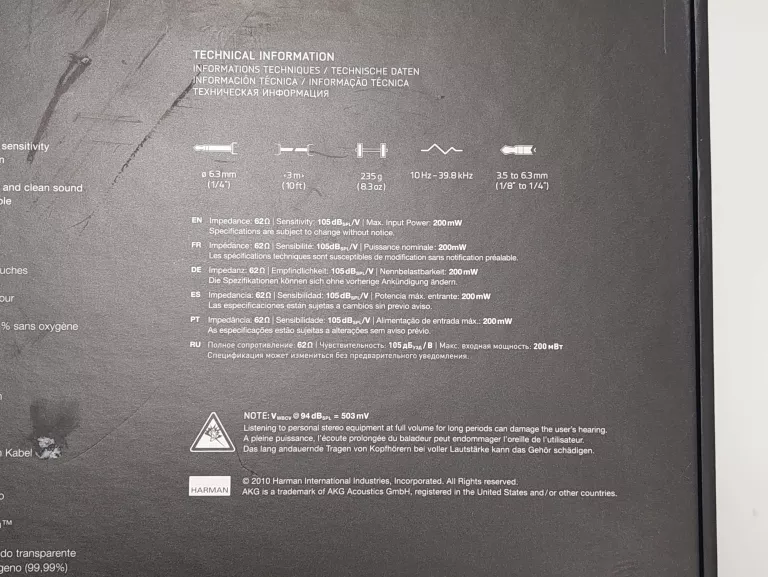 AKG K701 SŁUCHAWKI REFERENCYJNE K 701