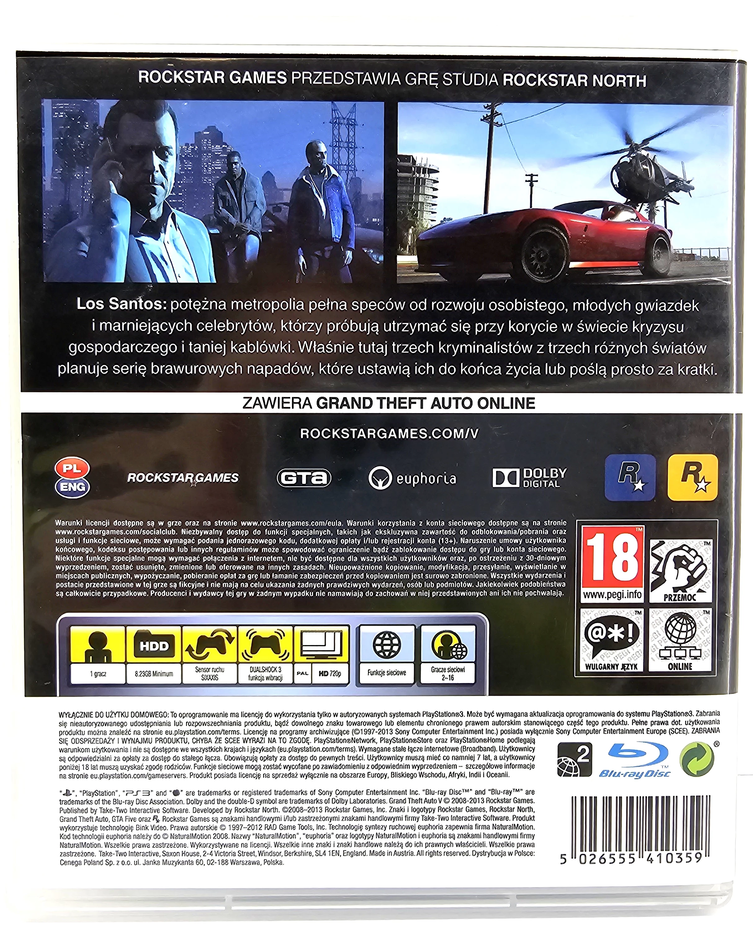 GTA 5 PS3 em perfeito estado, leia a descrição, parcelo no cartão -  Videogames - Vila Arens II, Jundiaí 1231595256