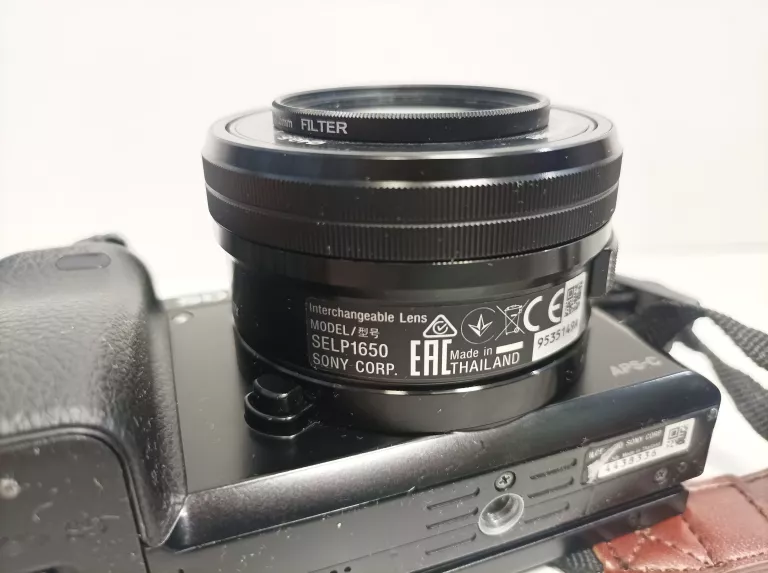 APARAT SONY ALPHA A6000 OBIEKTYW SONY SELP 1650