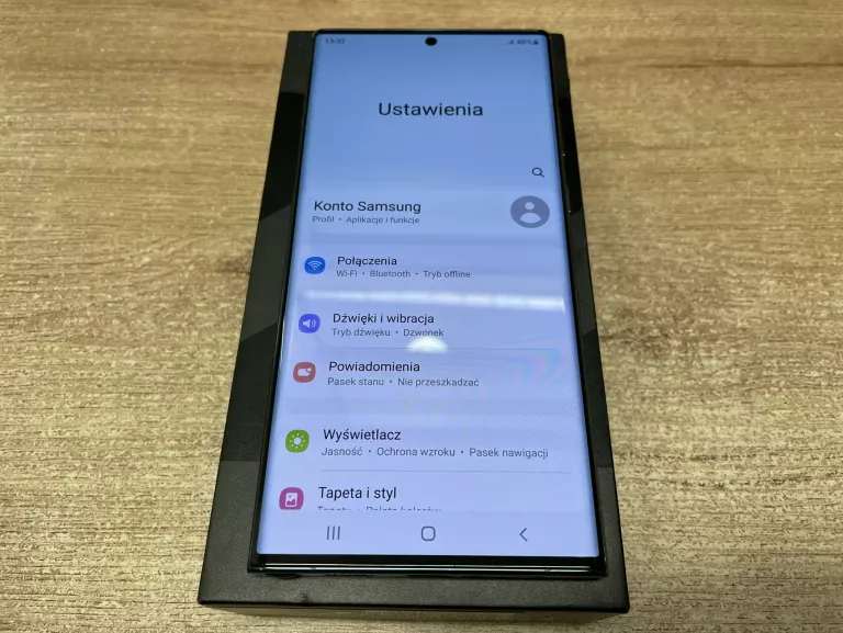 SAMSUNG GALAXY S22 ULTRA 5G 12/256GB ORANGE OPIS