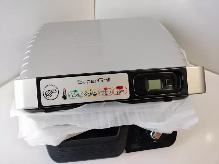 GRILL ELEKTRYCZNY TEFAL SUPERGRILL TIMER GC451B12