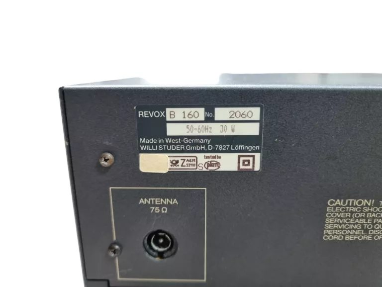 tuner-revox-b-160-model-b-160