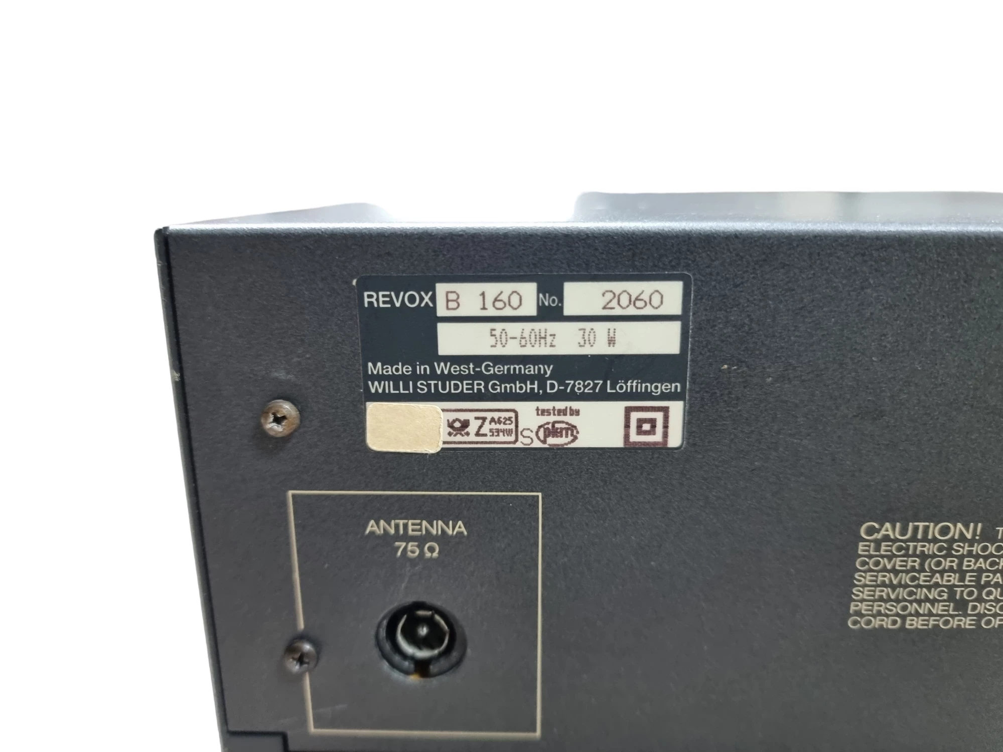 tuner-revox-b-160-model-b-160