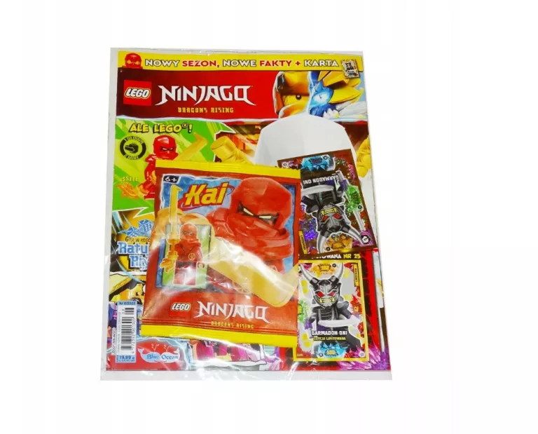GAZETA MAGAZYN LEGO NINJAGO 8/2023 + KLOCKI