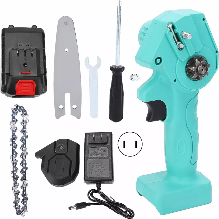 MINI PIŁA ŁAŃCUCHOWA POWER CHAINSAW C100 2X AKU