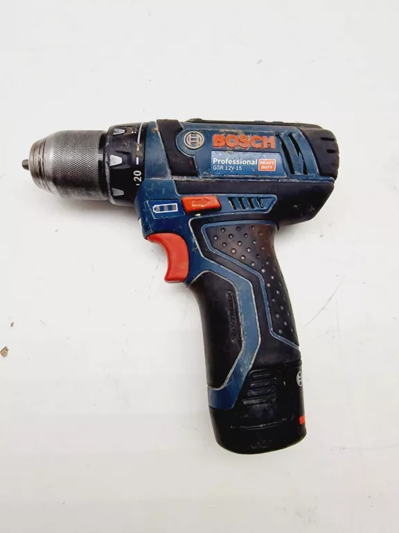 WKRĘTARKA BOSCH GSR 12V-15 ŁADOWARKA AKUMULATOR