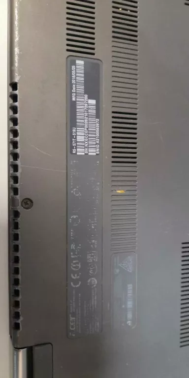LAPTOP ACER ASPIRE R5-571T-519U BRAK ZASILACZA