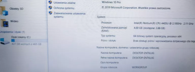 LAPTOP ASUS X540U