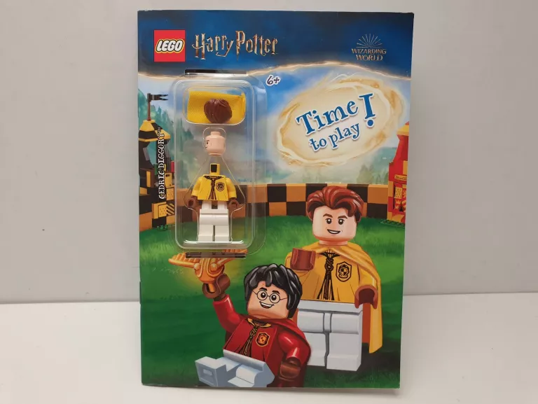 FIGURKA LEGO HARRY POTTER CEDRIC DIGGORY+ KSIĄŻKA