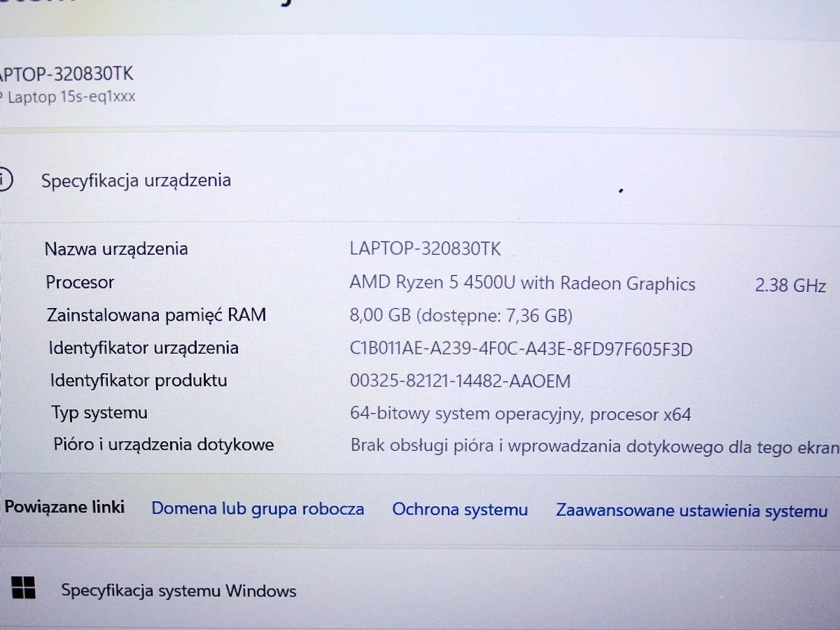 laptop-hp-15s-eq1001nw-156-r5-4500u-8gb-ram-wielkosc-pamieci-ram-8-gb