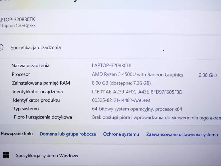 laptop-hp-15s-eq1001nw-156-r5-4500u-8gb-ram-wielkosc-pamieci-ram-8-gb
