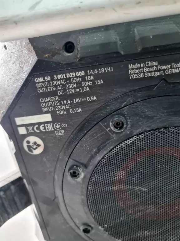 RADIO BUDOWLANE BOSCH PROFESSIONAL GML 50