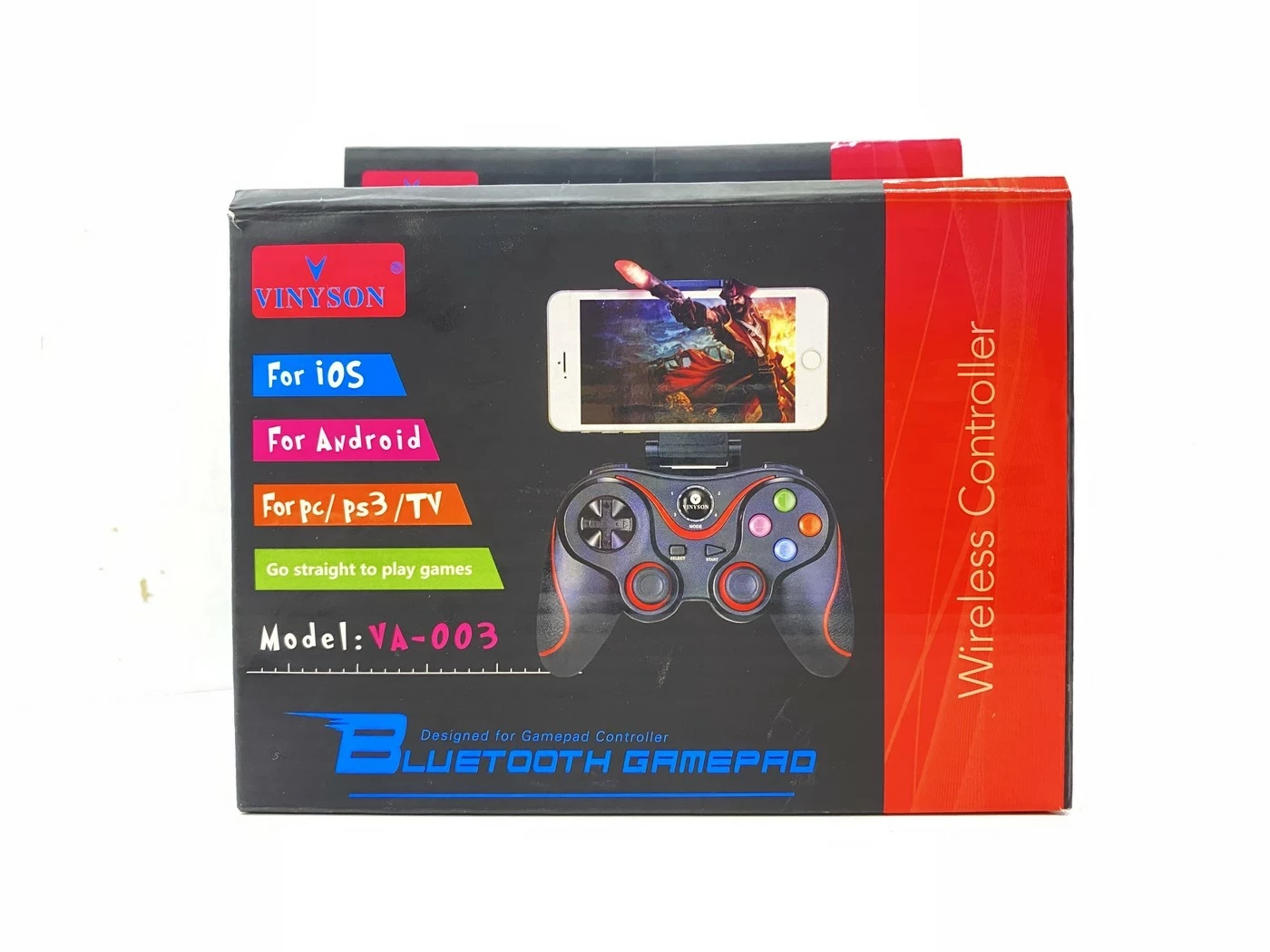 Gamepad Bluetooth Vinyson Va-003 IOS - Android - PC - PS3