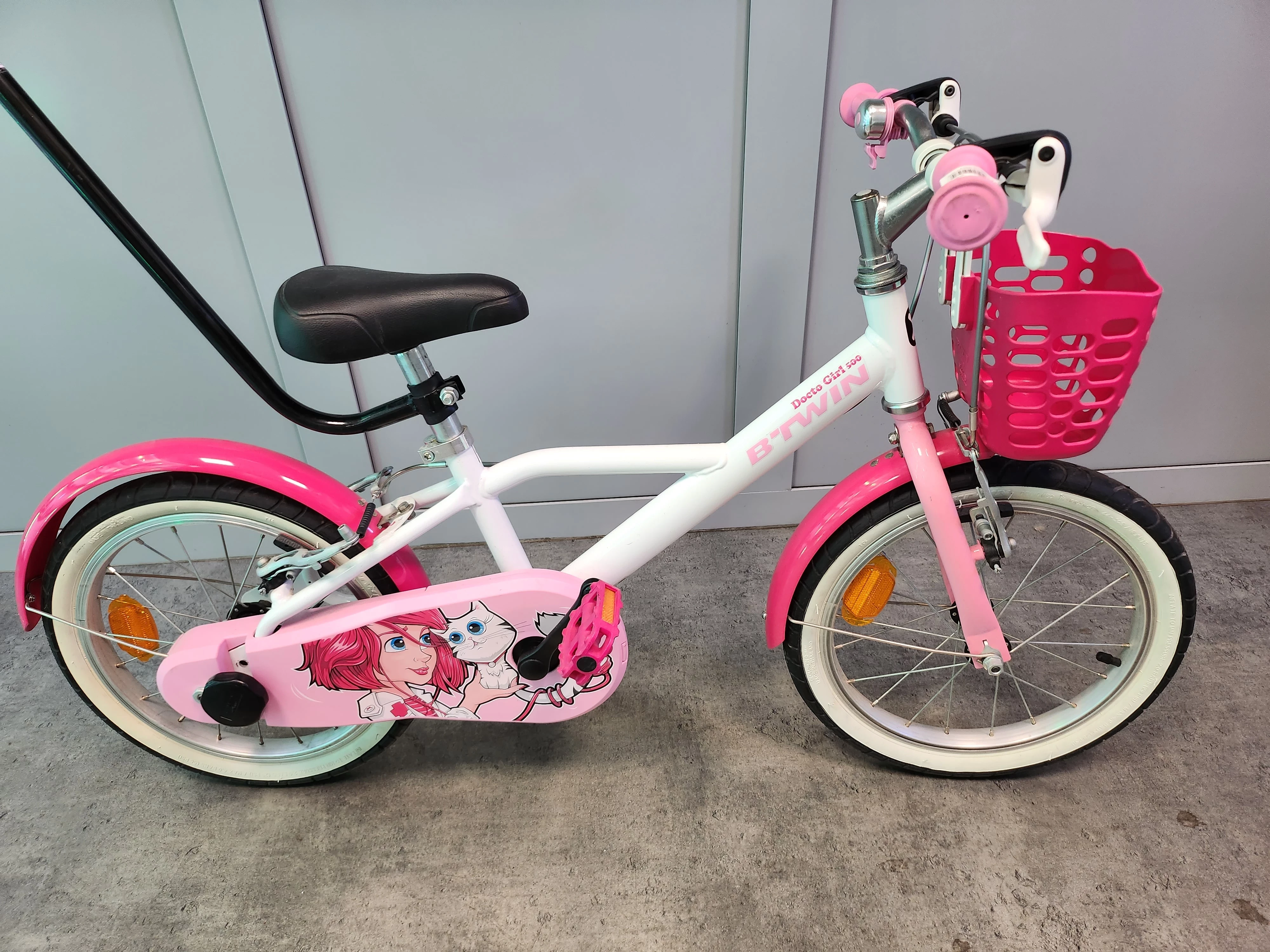 rower-dzieciecy-btwin-500-doctogirl-16-cali-stan-uzywany