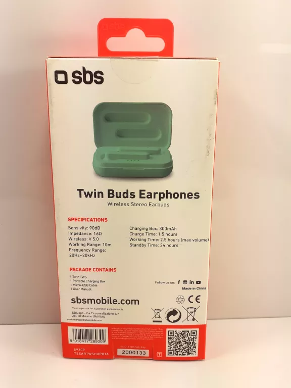 Sbs twin buds top