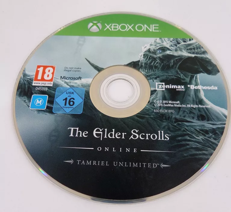 XBOX ONE ELDER SCROLLS ONLINE