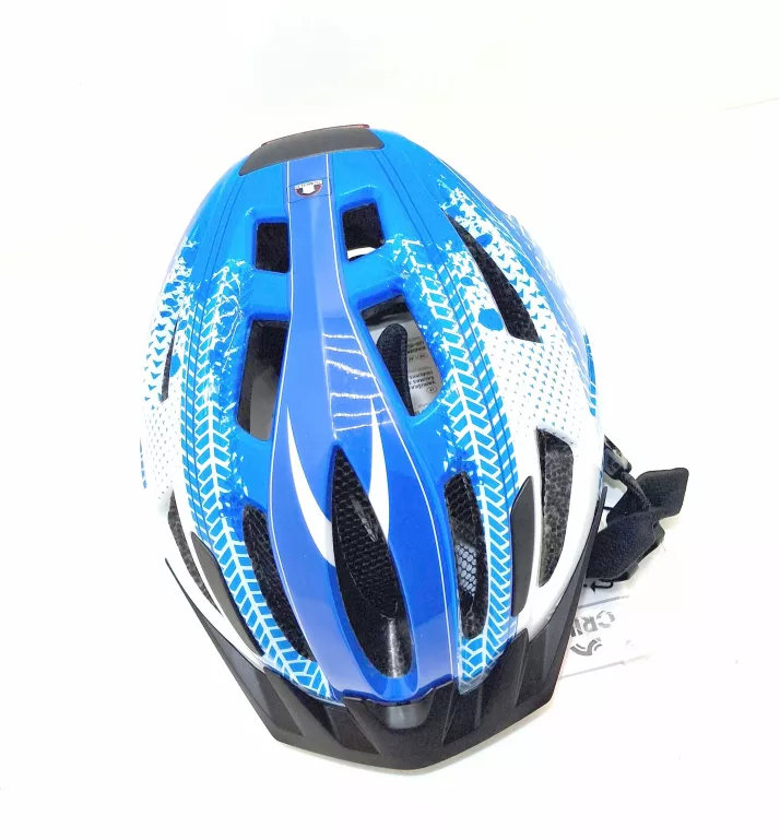 KASK ROWEROWY Z TYLNYM ŚWIATŁEM DLA DZIECI CRIVIT