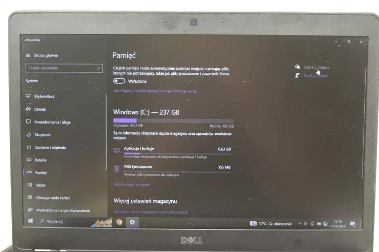 LAPTOP DELL LATITUDE 5480 I5 8/240