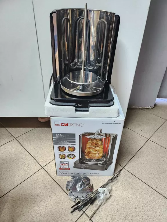 MULTIGRILL CLATRONIC DVG 3686