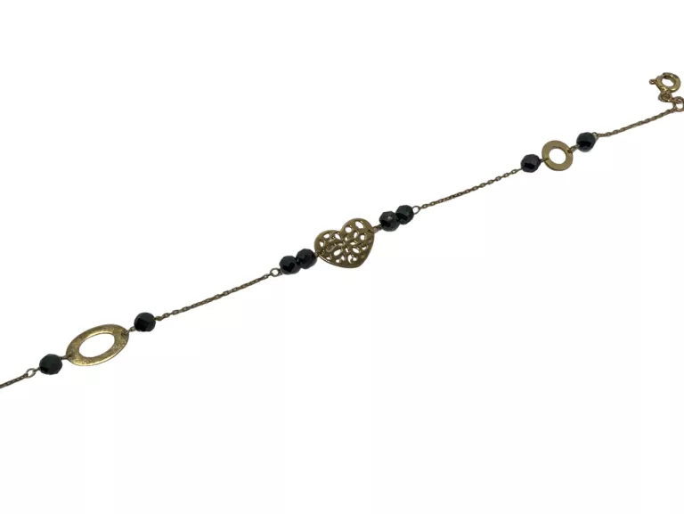 NOWA ZŁOTA CELEBRYTKA SERCE AŻUROWE Z CYRKONIĄ 8K