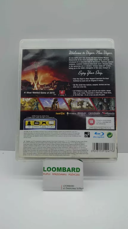 GRA FALLOUT NEW VEGAS PS3