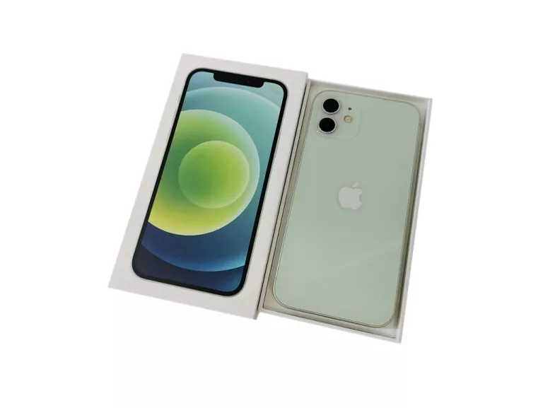 APPLE IPHONE 12 128GB 87% ZIELONY KOMPLET