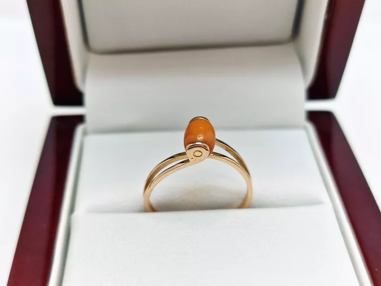 zloty-pierscionek-z-koralem-333-8k-r13-149g-rozmiarsrednica-wew-mm-131667