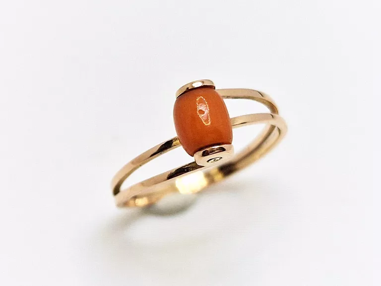 zloty-pierscionek-z-koralem-333-8k-r13-149g-bronowicka-80-krakow